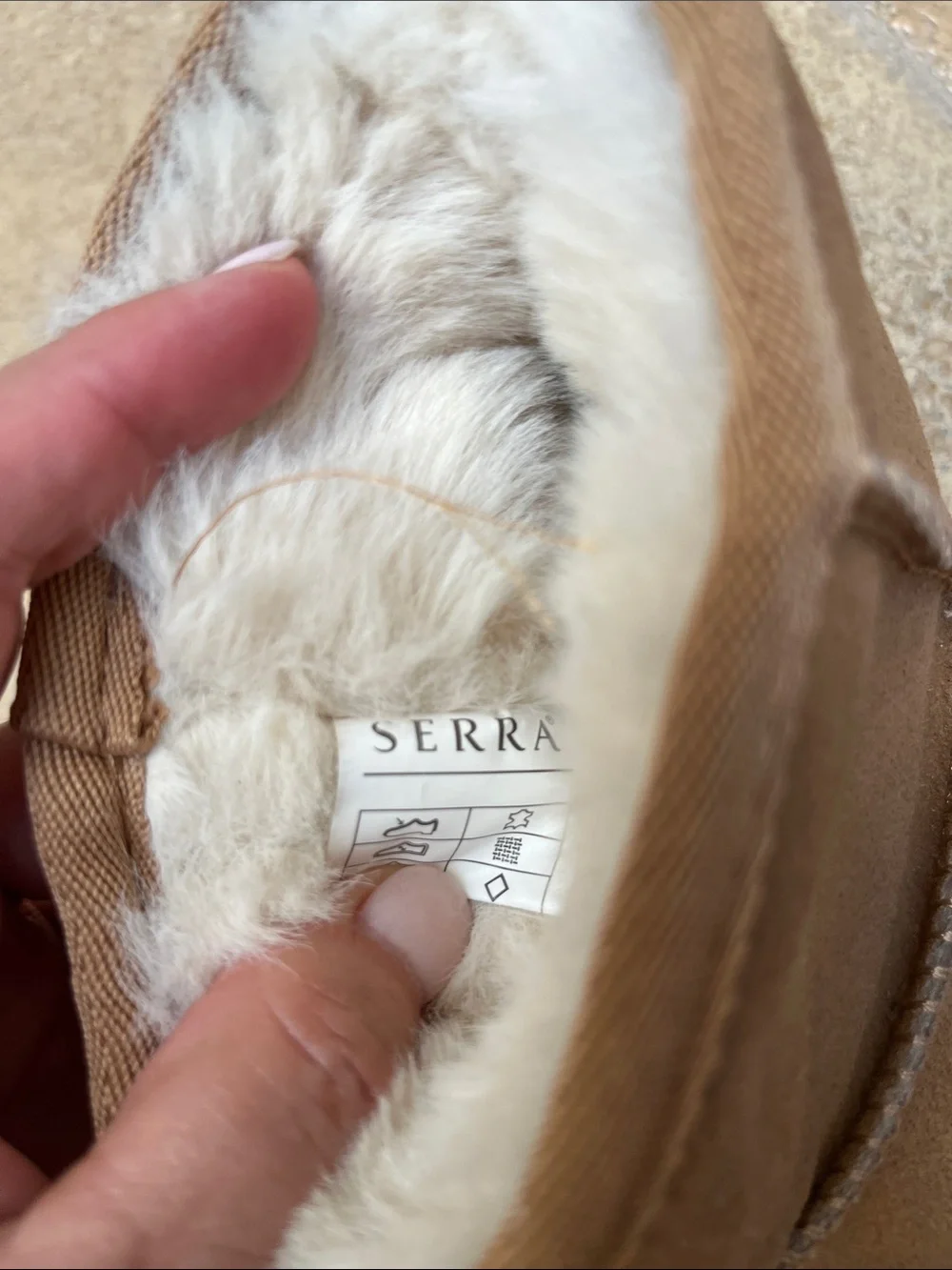 Serra Brown Suede Faux-Shearling Ankle Booties